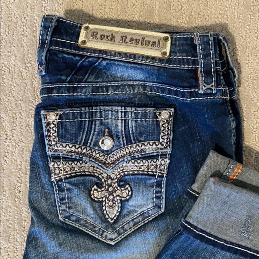 Rock Revival Capris